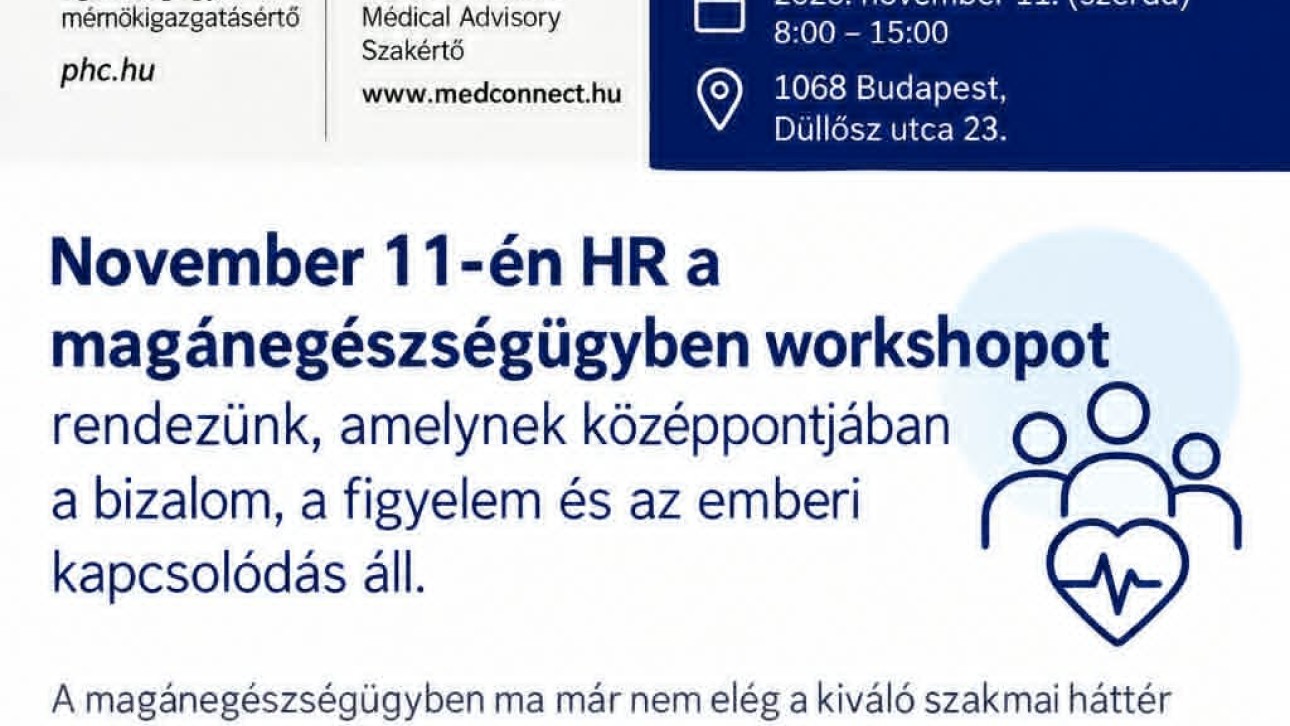 Magánegészségügyi Workshop 2026.11.11